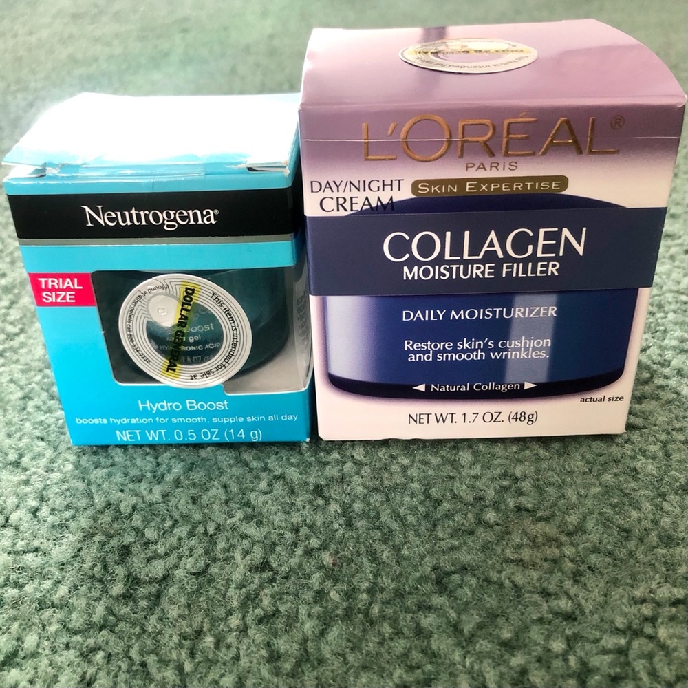 neutrogena hydro boost jell collagen skincare set